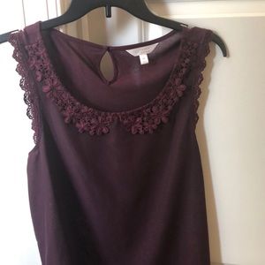 Sleeveless blouse
